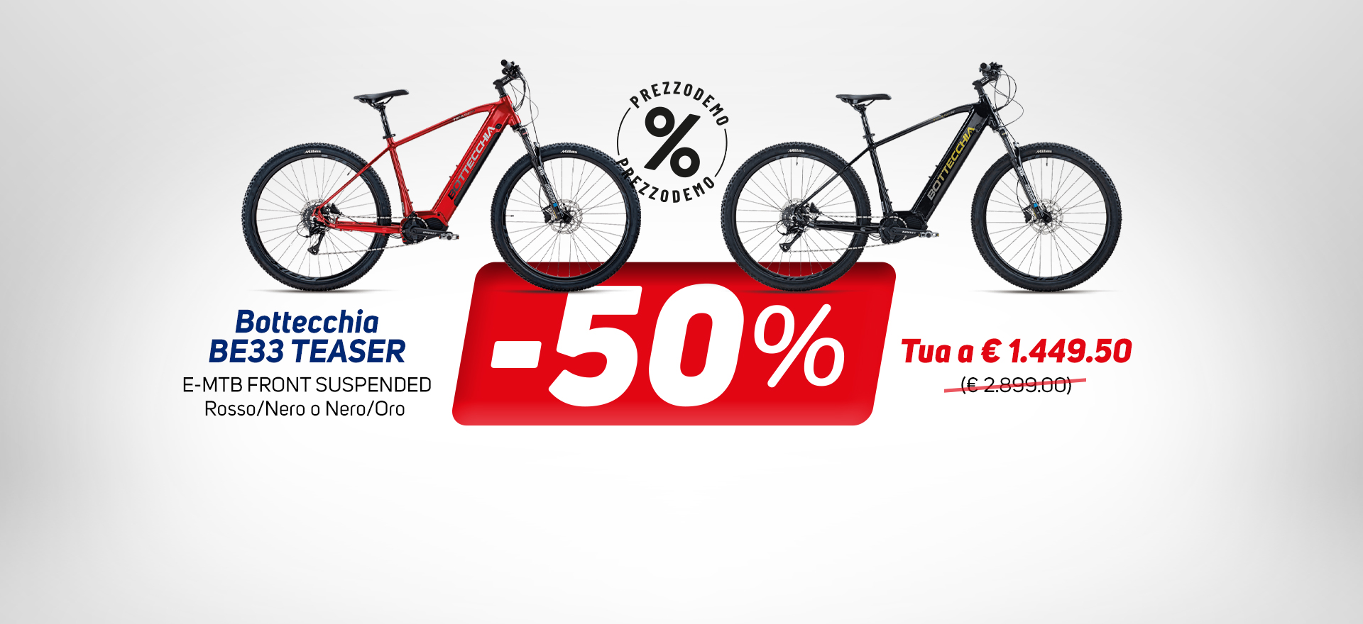 Promozione Bottecchia BE33 Teaser, tua a €1.449.50, -50% di sconto